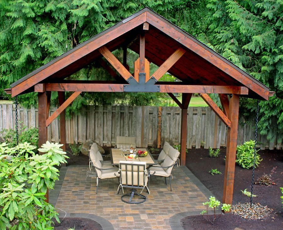 Pavilions - A sperate, free standing, open sided, building, typically used in the landscap