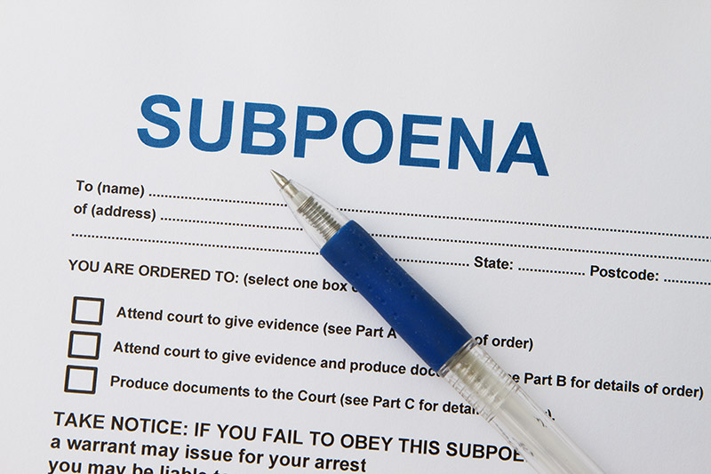 Servers and Subpoenas