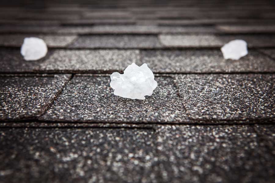 How Hail Affects Your Roof