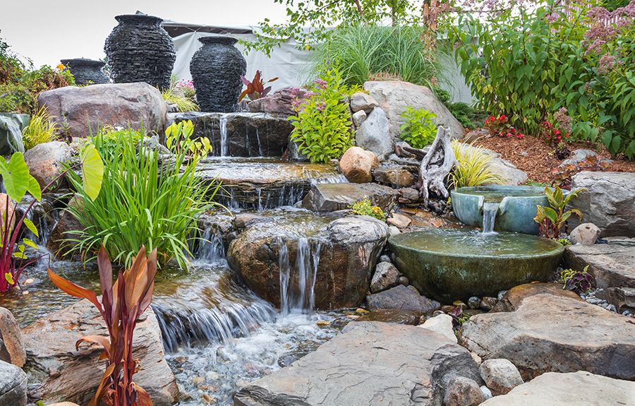 Creating Your Pond with Natural Stone