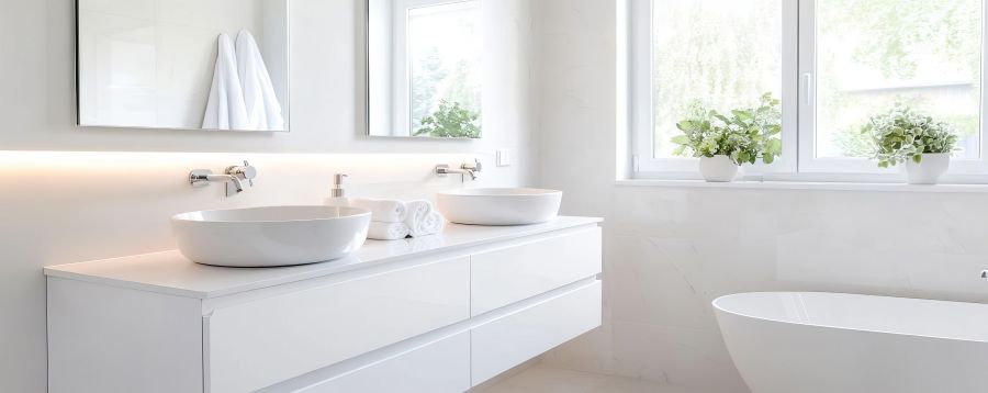 Float On Vanity in Your Custom Bathroom