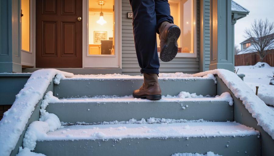 How to Prevent Snow from Making a Mess in Your Home