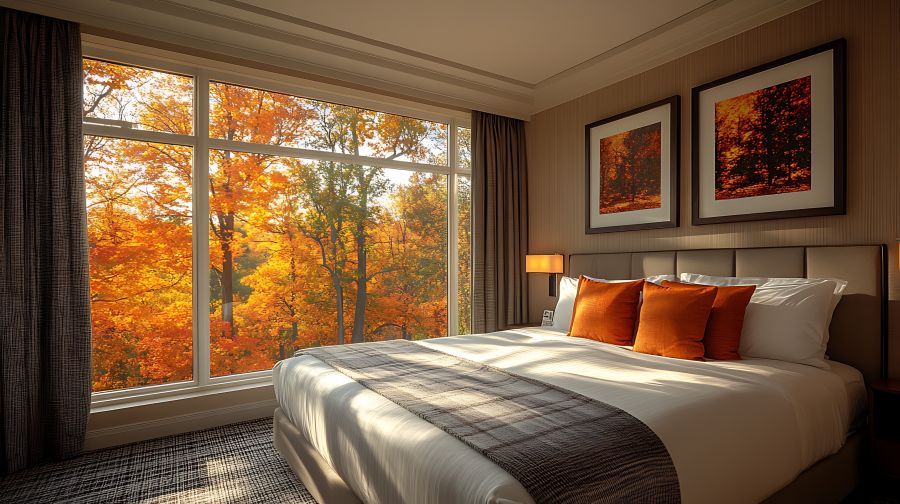 See Fall Clearly With Mighty Clean Window Cleaning