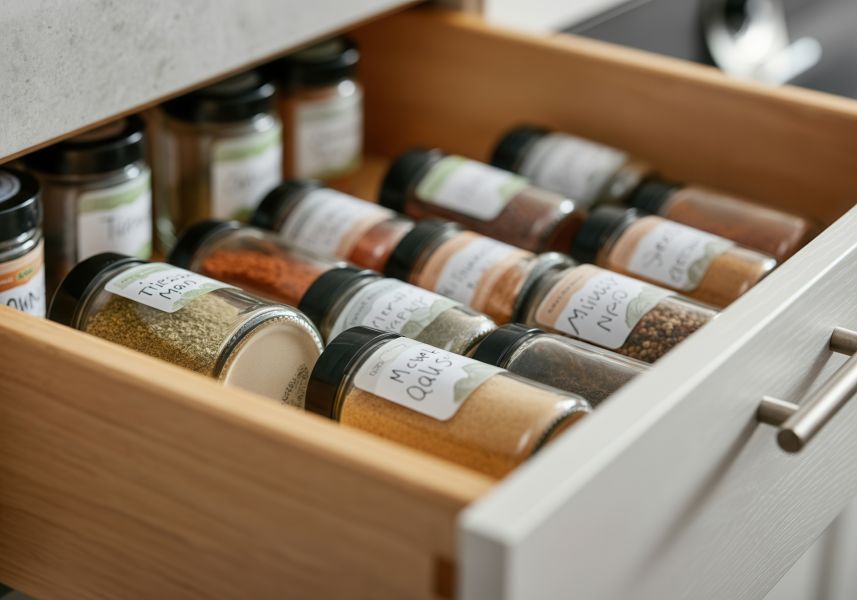 Spice Rack Ideas Thatâll Add Flavor to Your Kitchen Design
