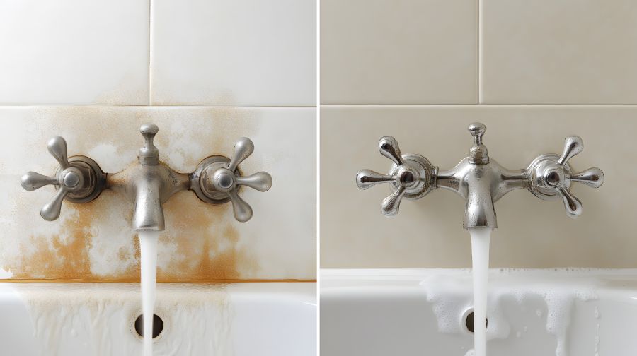 Say Farewell to Hard Water Stains on Tile and Grout
