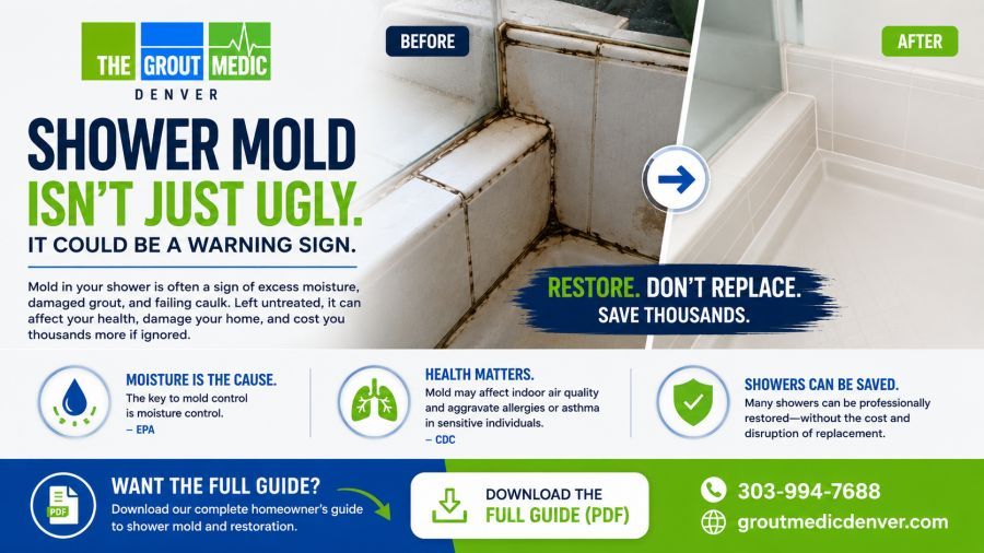 Shower Mold Isnt Just Ugly Its Your Bathrooms Warning Sign