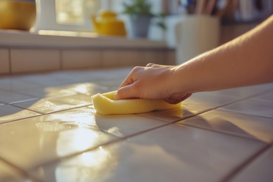 How to Clean Up Grout Haze