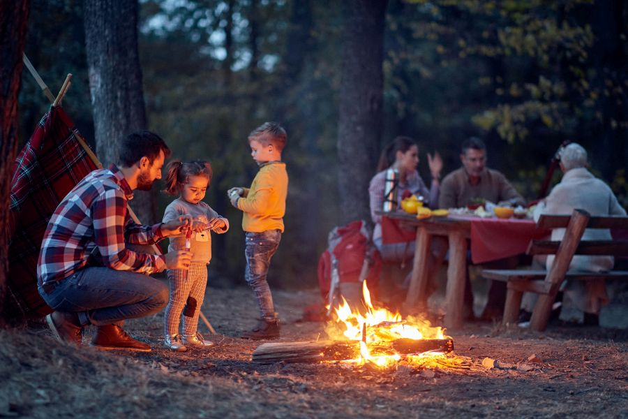 Keep the Campfires and Mud Off Your Carpet