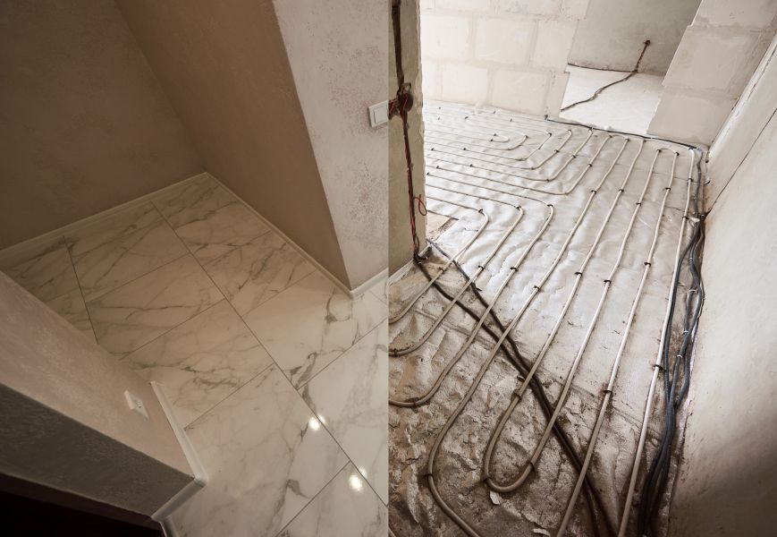 Warm Tile Means Toasty Toes and Happy Hearts