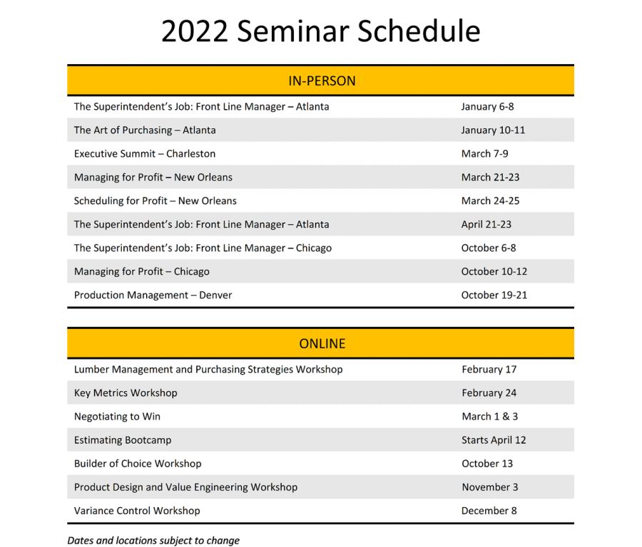 travel time 2022 seminar